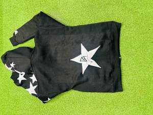 Fabricantes Drop Shoulder Plain Luxury Heavy Weight French Terry algodón mezclado Oversized Zip up Men Cropped Boxy Hoodie - Product Image 3