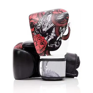 Guantes de Boxeo de PU de Alta Calidad con Protectores de Manos, Diseño de Logotipo Personalizado para Máximo Rendimiento - Product Image 1