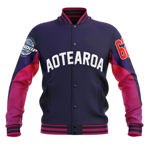 Veste universitaire de haute qualité pour hommes et femmes, unisexe, manches en cuir brodées, veste universitaire personnalisée pour hommes - Product Image 2