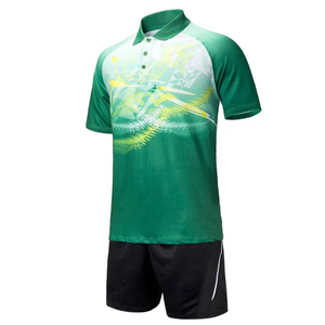 Maillot de badminton pour hommes et femmes, uniforme de tennis de table, polyester, uniforme de course à pied, impression par sublimation - Product Image 5