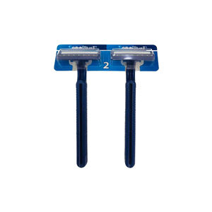 Para Triple Blade Razor Suministro a granel Venta al por mayor Cuchillas Premium de acero inoxidable Mango de plástico/Bambú - Product Image 3