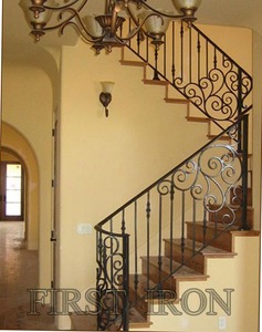 Barandillas de Hierro Forjado Decorativas Modernas para Interiores, Venta al Por Mayor para el Hogar - Product Image 4