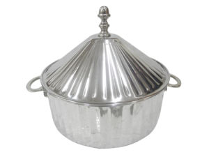 Casseroles isolées à double paroi servant une marmite chaude pour le dîner et la restauration Pot chaud en acier inoxydable Serveur de nourriture de grande capacité - Product Image 6