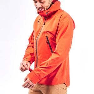 Veste imperméable coupe-vent pour hommes Meilleur matériau Manteau d'extérieur léger et respirant pour le camping, les voyages et la course à pied - Product Image 4