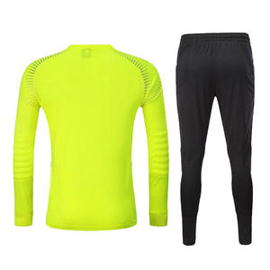 Survêtement de basket-ball et de football décontracté en deux pièces de haute qualité pour hommes, maillot de gardien de but adulte à manches longues pour l'entraînement de jeu - Product Image 3