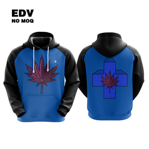 Sudadera con capucha impresa con logotipo de sublimación personalizado 100% poliéster transpirable e impermeable diseño de punto para la marca de la temporada de otoño - Product Image 4