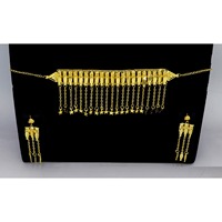 Collier Khannaki plaqué or africain, dernier design, spécial Ramadan et Eid, nouveau design, mode musulmane islamique pour femmes, nouveaux bijoux