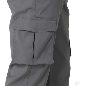 OEM/ODM Summer Lightweight Trousers 97% Cotton Quick Dry Breathable Fashion <b>Work</b> Elastic Waist Easy Fit Cheap Price Men <b>Cargo</b> - Product Image 3