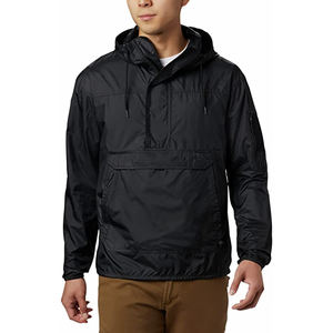 Veste coupe-vent en Polyester souple et extensible, coupe-vent avec blocs de couleurs, vêtements de sport pour hommes, vente complète - Product Image 1