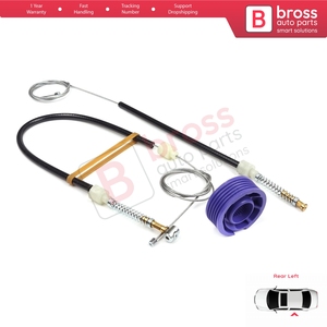 Kit de réparation de lève-vitre arrière gauche BWR5245 pour Phaeton 3D MK1 2002-2016 SWB (entreaxe court) 3D4839755 - Product Image 5