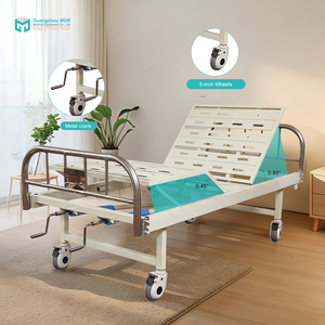 Lits d'hôpital multifonctionnels en métal <span class=keywords><strong>de</strong></span> lit <span class=keywords><strong>de</strong></span> <span class=keywords><strong>soins</strong></span> <span class=keywords><strong>infirmiers</strong></span> <span class=keywords><strong>de</strong></span> secousse simple <span class=keywords><strong>de</strong></span> Offre Spéciale avec la caractéristique <span class=keywords><strong>de</strong></span> levage <span class=keywords><strong>de</strong></span> retournement pour la thérapie <span class=keywords><strong>de</strong></span> réadaptation - Product Image 1