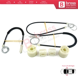 Kit de Reparación de Elevalunas Delantero BWR236 para Transporter T5 Caravelle Multivan 2003-2015 7H0837753 7H0837754 - Product Image 2