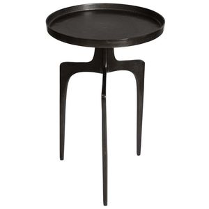 Mesa Auxiliar Vintage Multifuncional de Hierro Forjado Hecha a Mano con Acabado Negro Ecológico para Decoración de Hogar, Hoteles y Sala de Estar - Product Image 5
