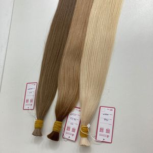 Extensiones de cabello humano vietnamita recto Natural alineado con cutícula virgen 100% de alta calidad, suministro a granel de ondas naturales de grado Remy - Product Image 1