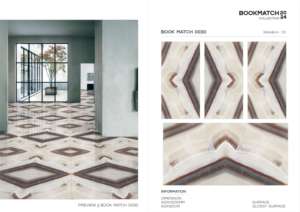 Azulejos de Porcelana de Lujo Dorados 600x1200, Azulejos Grandes Pulidos y Esmaltados para Piso y Pared, Textura Elegante para Exportación e Interiores - Product Image 3