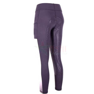 High Stretch <b>Waterproof</b> Windproof Women's Riding <b>Legging</b> with Tummy Control Butt Lift Spandex/Polyester Mid Rise Sport <b>Leggings</b> - Product Image 4