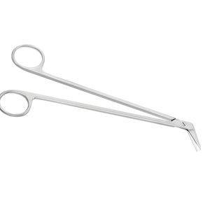 Tijeras vasculares DEMARTEL de grado quirúrgico en ángulo 45 afiladas 185 mm 7 14 pulgadas sala de cirugía Tijera vascular Debakey - Product Image 3