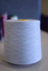 Fil à tricoter en coton 100% haute ténacité dope teint fil filé à l'anneau. - Product Image 3