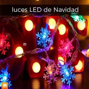 ไฟ LED ประดับคริสต์มาส, ไฟตกแต่งงานปาร์ตี้, 3 เมตร - คละสี - Product Image 2