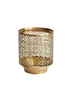 Porte-bougie en fer résistant à la chaleur, artisanal, décoratif, pour la décoration intérieure moderne, salon - Product Image 6