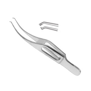 Instrument chirurgical ophtalmique réutilisable à angle Extra délicat, nouvelle pince de Suture de liaison en titane de KAHLU orthopédique - Product Image 1