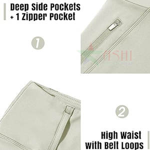 Leggings de Equitación para Mujer con Logotipo Personalizado, Fabricación OEM, Impermeables, Resistentes al Viento, Spandex/Poliéster, Suministro al por Mayor, Jodhpur y Breeches - Product Image 3