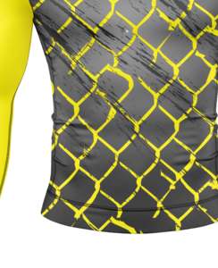 Camiseta de Compresión Rashguard de MMA con Manga Larga, Logotipo Personalizable Sublimado, Rashguard de BJJ, Rashguards de Diseño Personalizado al por Mayor - Product Image 5