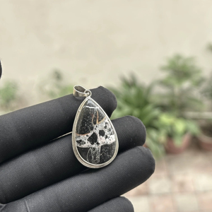 Joyería de Protección, Colgante Hecho a Mano, Moderno, Plata de Ley 925, Cabujones de Ojo de Tigre Multicolores, Forma Ovalada, Regalo Vintage para Mujer - Product Image 1