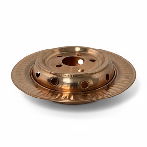 Chauffe-théière et chauffe-tasses en cuivre au design élégant pour boissons chaudes – Durable et raffiné - Product Image 3