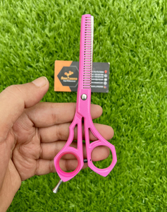 Ciseaux de coiffeur professionnels en gros de haute qualité en acier inoxydable ciseaux à effiler les cheveux lame tranchante pour une utilisation en salon couleur noire - Product Image 2