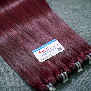 Extensions de cheveux humains de haute qualité SDD os droit vente de trame vietnamienne cambriolage os faisceaux de cheveux raides - Product Image 4