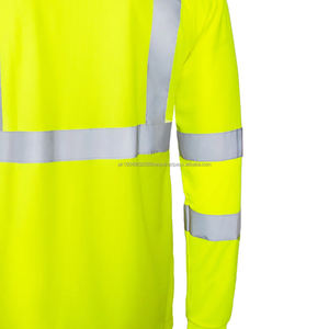 Vêtement de travail chauffant à batterie, veste de sécurité d'hiver haute visibilité, réfléchissante, chemise pour homme, fabricant de couleur de coton personnalisée - Product Image 4