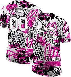 Camiseta de béisbol personalizada sublimada para hombre, uniforme, OEM camisa deportiva de diseño, ropa de equipo de poliéster 2025 para compradores a granel - Product Image 2