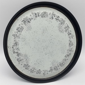 Placa de cargador de resina Golden Horizon gradiente ámbar-resina dorada diseño de borde pulido estilo Art Deco Banquete de lujo ligero - Product Image 4