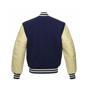 Simple Design Plus Size Outdoor Varsity Jacket with Stand Collar 100% Wool Slim Fit Your Own Logo Trending Hot Sale - Product Image 5
