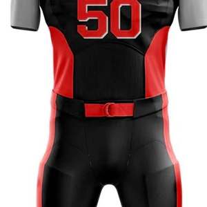 ชุดยูนิฟอร์มฟุตบอลอเมริกันใส่ได้ทั้งชายและหญิงชุดคอวีพร้อมเครื่องตัดอัตโนมัติ - Product Image 4