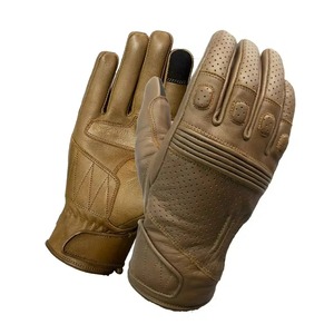 Guantes de moto de materiales personalizados para hombres y mujeres con su propio diseño de logotipo Guante de moto de carreras con rango bajo - Product Image 3