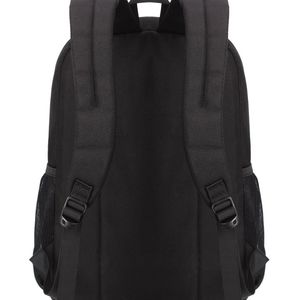 Sac à dos imperméable durable en polyester léger 36-57L Fermeture éclair USB Conception d'école de voyage à la mode Broderie multiple Unisexe - Product Image 3