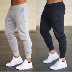 Jogger estampado con cordón ajustable, pantalones de algodón para hombre, con bolsillos laterales, chándal personalizado, Unisex - Product Image 2