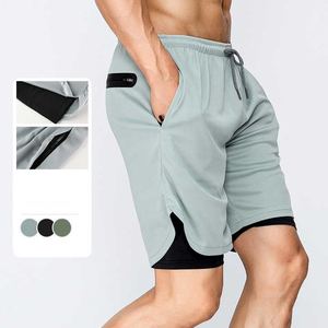 <b>Mens</b> Summer Sports <b>Shorts</b> Quick Dry Ice <b>Silk</b> Mesh Loose Fit Pants Breathable Soft Comfortable Fabric For Daily Activewear - Product Image 5