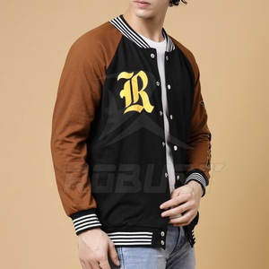 Últimas Novedades: Chaquetas Varsity de Béisbol Personalizadas al por Mayor para Invierno, Estilo Universitario, Cuello Alto, de Alta Calidad para Hombre - Product Image 5