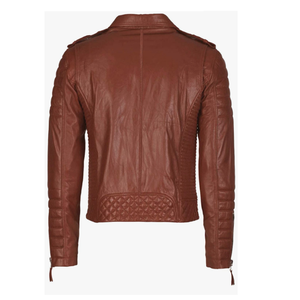 2025 chaquetas de cuero de motociclista de piel de oveja auténtica para hombre de alta calidad personalizadas, chaqueta de invierno de cuero puro - Product Image 6