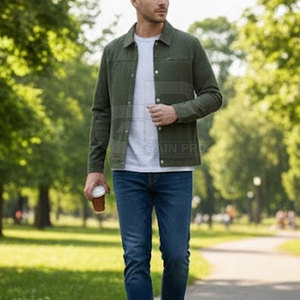 Chaqueta Desgastada, Nuevo Estilo Informal, Prenda Exterior con Diseño Desgastado, Chaqueta Desgastada para Moda Urbana y Uso Diario - Product Image 5