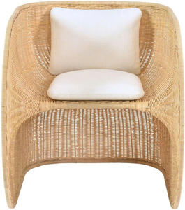 Handmade Natural <b>Rattan</b> Leisure <b>Chair</b> Industrial Design Eco-Friendly Indoor Use Made in Vietnam - Product Image 3