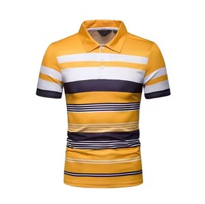 High Quality Men's Solid Pattern Short Sleeve Polo <b>Shirt</b> - Product Image 2
