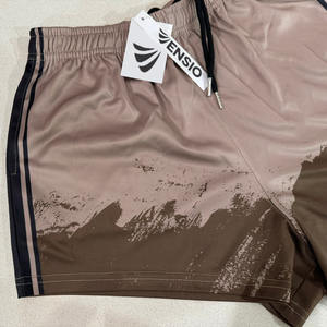 सांस लेने योग्य व्यक्तिगत 100% पॉलिएस्टर सबलिमिनेशन प्रिंट पुरुषों और महिला के लिए रग्बी फूड शॉर्ट्स - Product Image 2