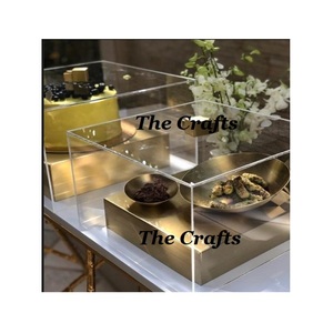 Plateau de service en fer de qualité supérieure avec couverture de vêtements plateau de service de chocolats de forme ronde pour une occasion spéciale - Product Image 2