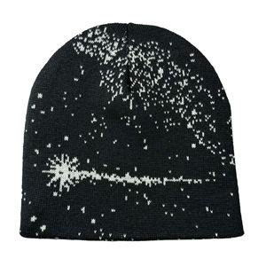 Venta al por mayor personalizado bordado logotipo impreso en relieve gorros 100% algodón tejido Beanie sombrero para hombre y mujer - Product Image 3
