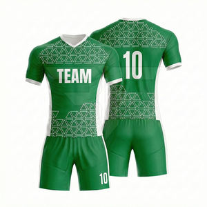 Conjuntos de Uniformes de Fútbol sin Mangas con Cuello en V, Cómodos, Transpirables y Ligeros, 100% Poliéster, para Hombre, con Opciones Personalizables - Product Image 2