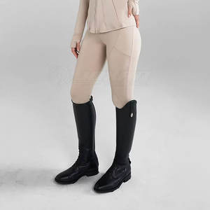 Pantalones de competición para mujer con acabado liso y ajuste a medida para eventos Pantalones de equitación - Product Image 3